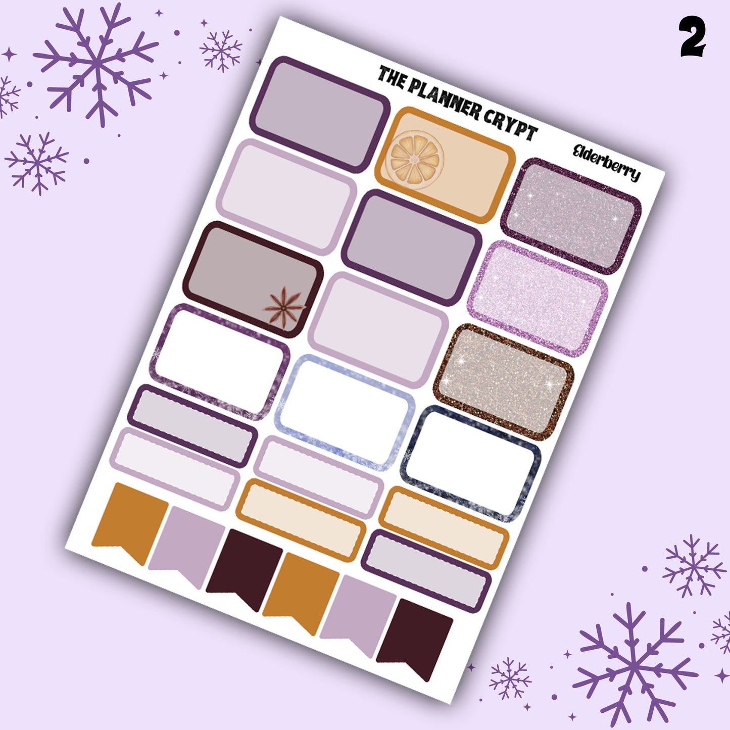 weekly planner sticker kit, winter stickers, christmas sticker kit, stickers, vertical planner, stickers, planner stickers