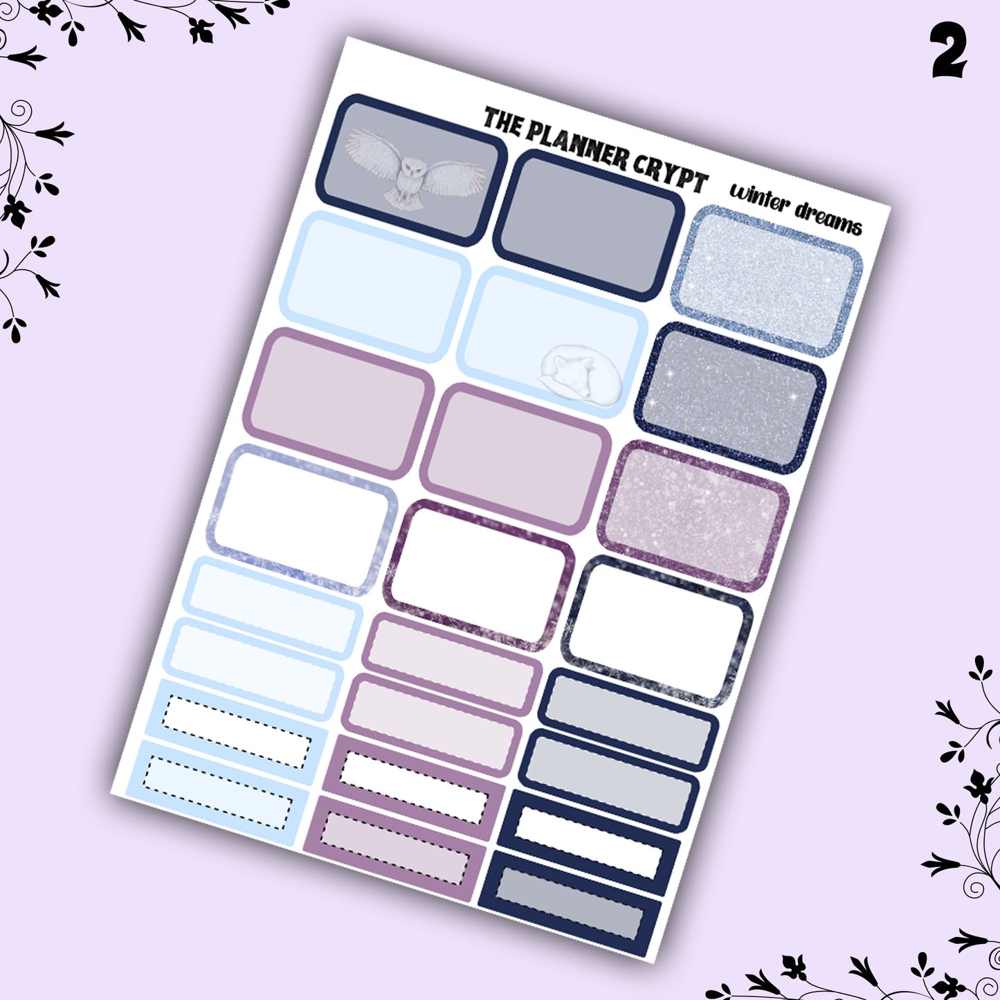weekly planner stickers, planner kits, winter stickers, winter themed stickers, winter dreams