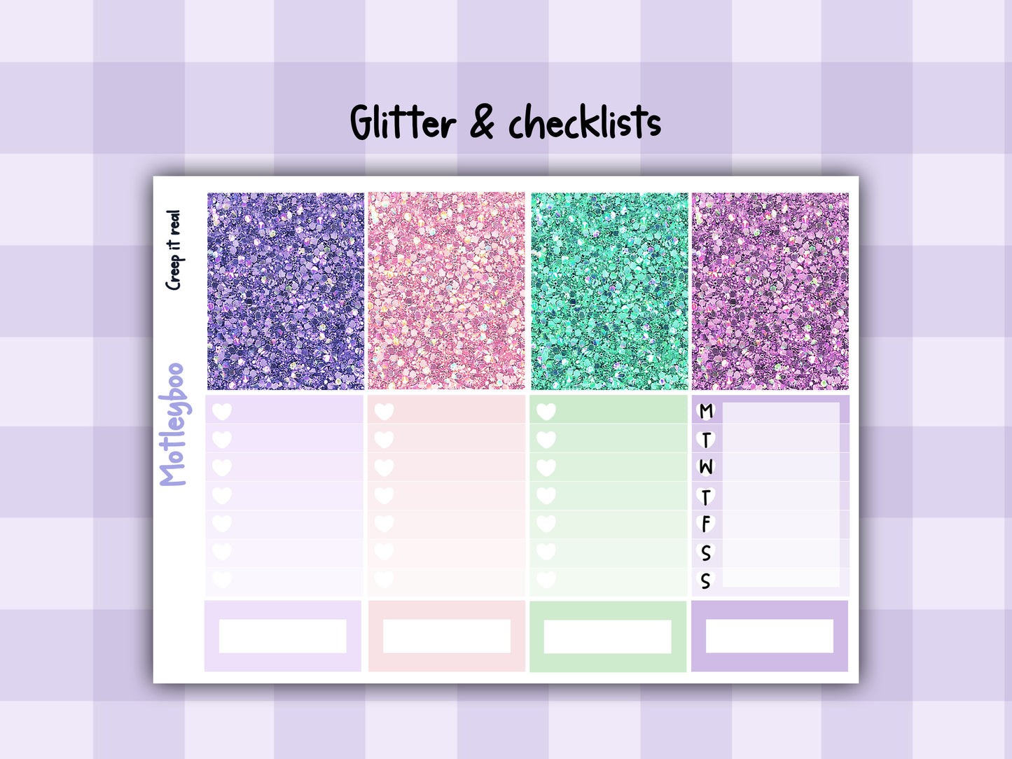 Weekly Planner Sticker Kit, pastel goth spooky halloween kawaii Vertical Planning Stickers, Creep it real