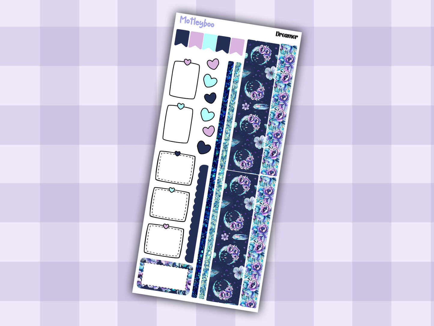 Hobonichi weeks, weekly sticker kit, hobonichi planner, witch planner, Dreamer