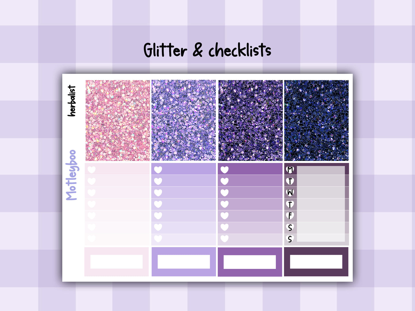 Weekly Planner Sticker Kit,Witchy Celestial Vertical Planning Stickers, Herbalist