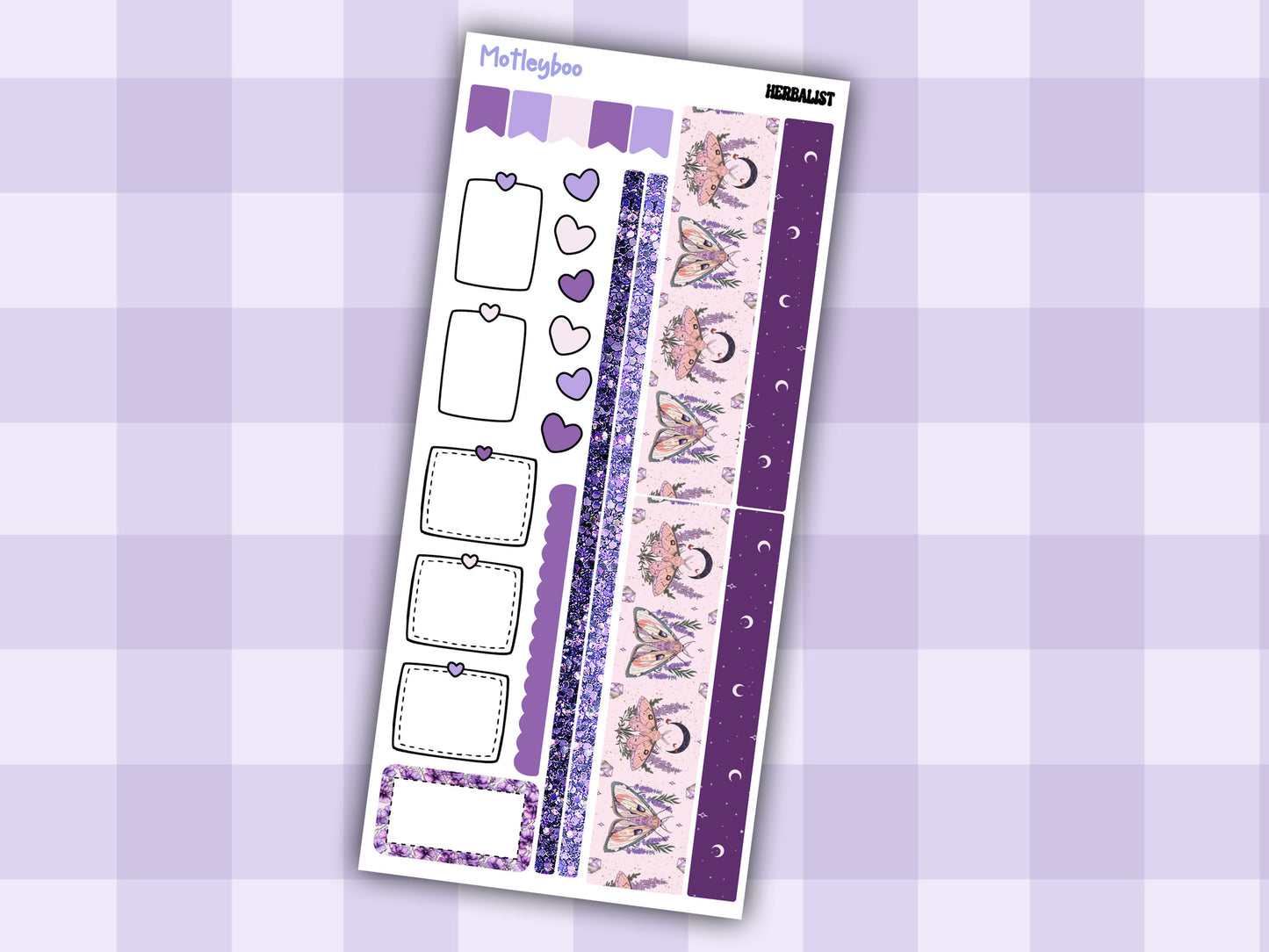 Hobonichi weeks, sticker kit, hobonichi planner, herb stickers, witch planner, pagan stickers, planner stickers, witch sticker, Herbalist