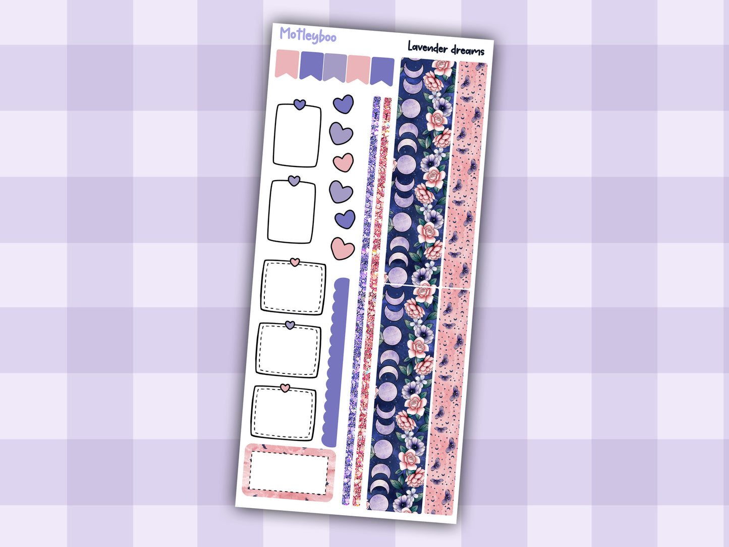 Hobonichi weekly planner kit, planner kit, cute stickers, celestial stickers, mystic, witchcraft stickers, sweet dream stickers, mystical