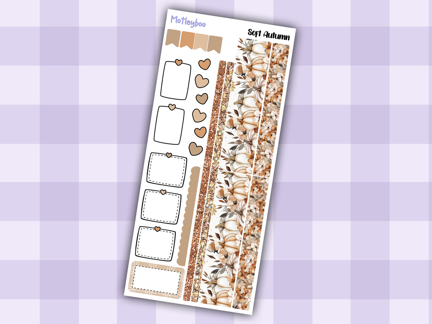 Hobonichi weeks, sticker kit, hobonichi planner, autumn stickers, planner stickers