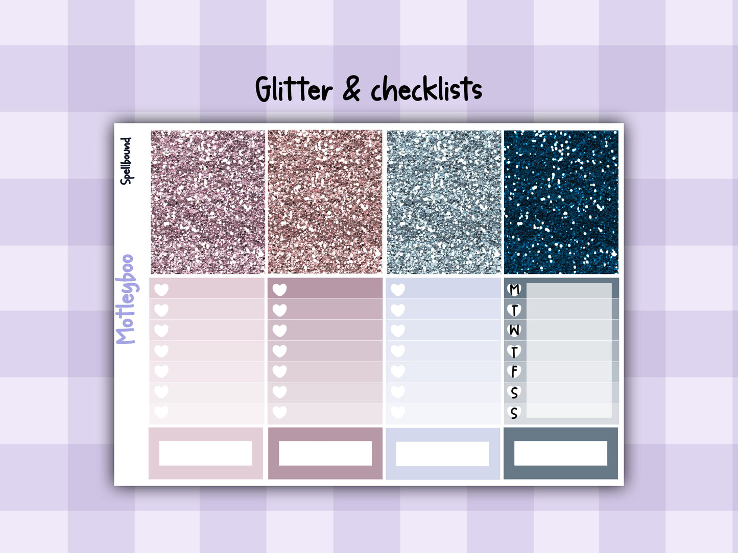 Weekly Planner Sticker Kit, witchy spooky halloween Vertical Planning Stickers, Spellbound