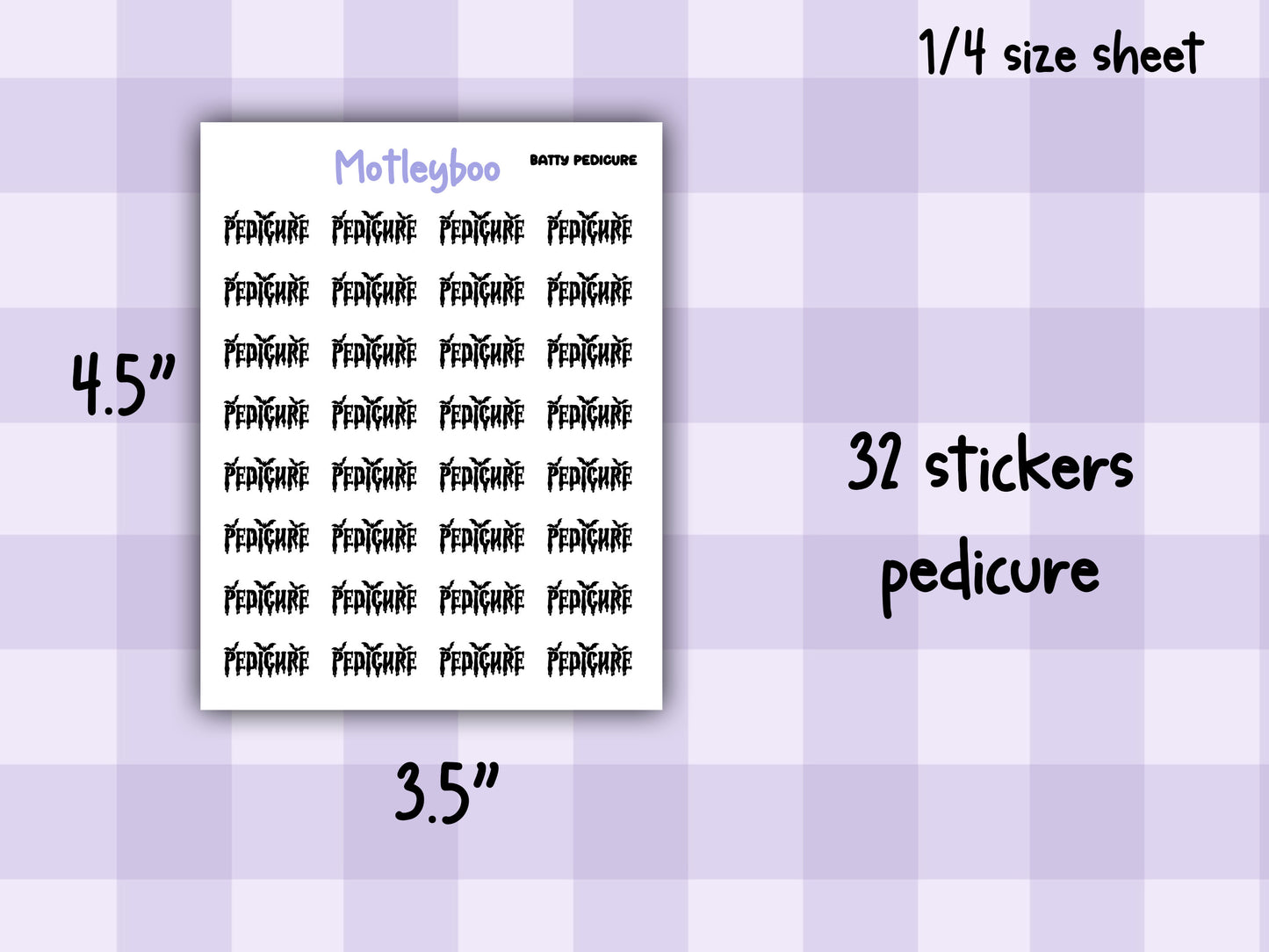 Bat Planner Stickers, Batty Words, Goth Journal Stickers, self care functional stickers, goth planner