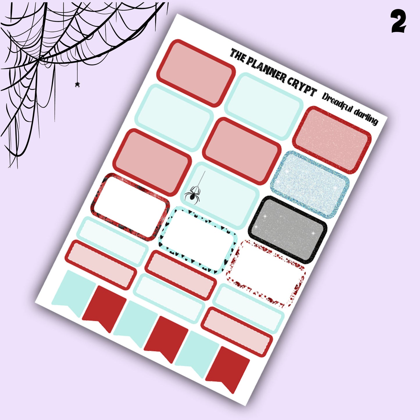 Gothic weekly planner sticker kit, planner stickers, spooky stickers, vertical planner, journal stickers, planning stickers, goth planner