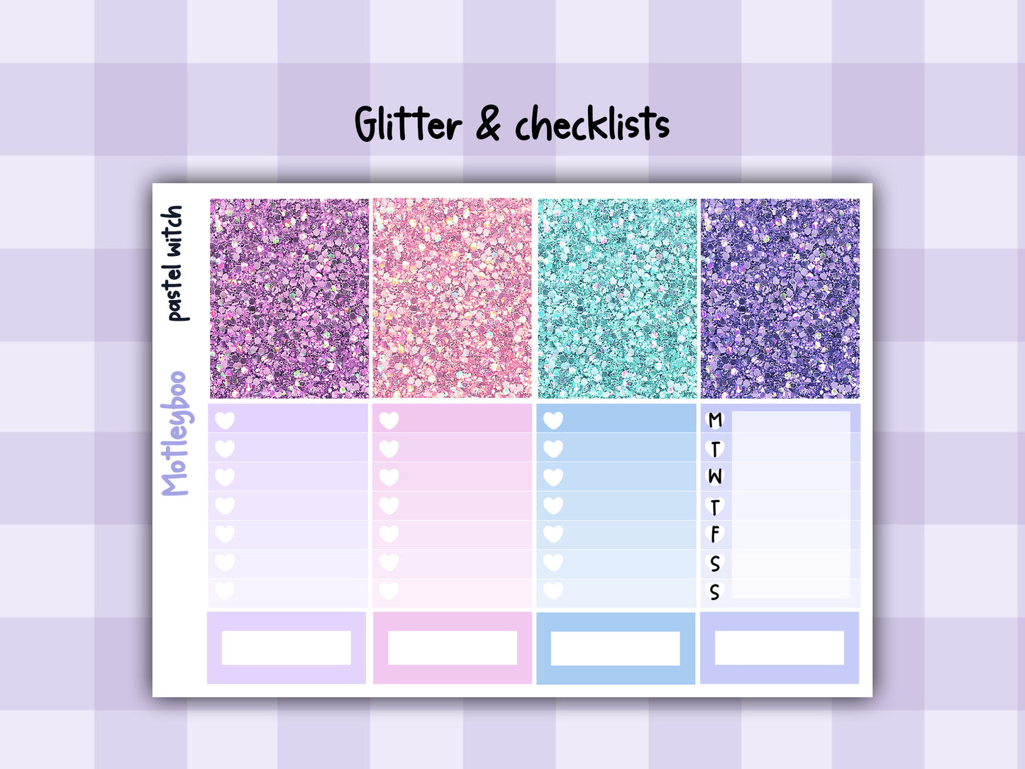 Goth Weekly Planner Sticker Kit, Spooky witchy Halloween Vertical Planning Stickers, Pastel witch